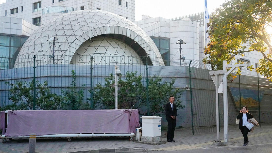 VIDEO: Momento exacto del ataque contra un empleado de la Embajada de Israel en China