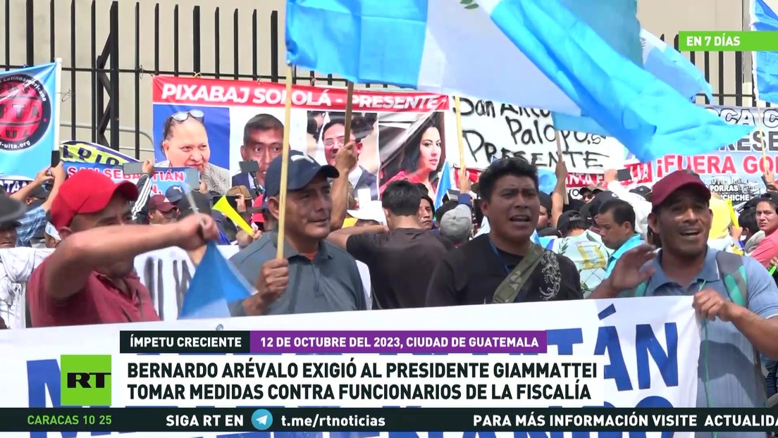 Masivos bloqueos y protestas en Guatemala piden la renuncia de la fiscal general