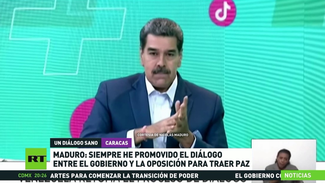 Maduro anuncia la reanudación del diálogo con la oposición venezolana