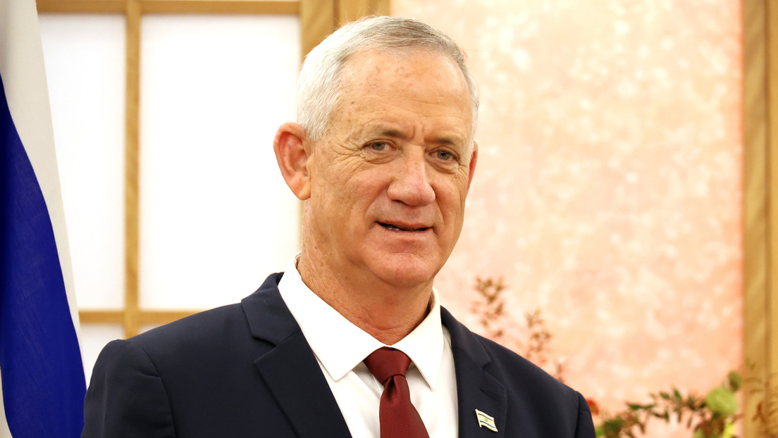 El exministro de Defensa israelí Benny Gantz