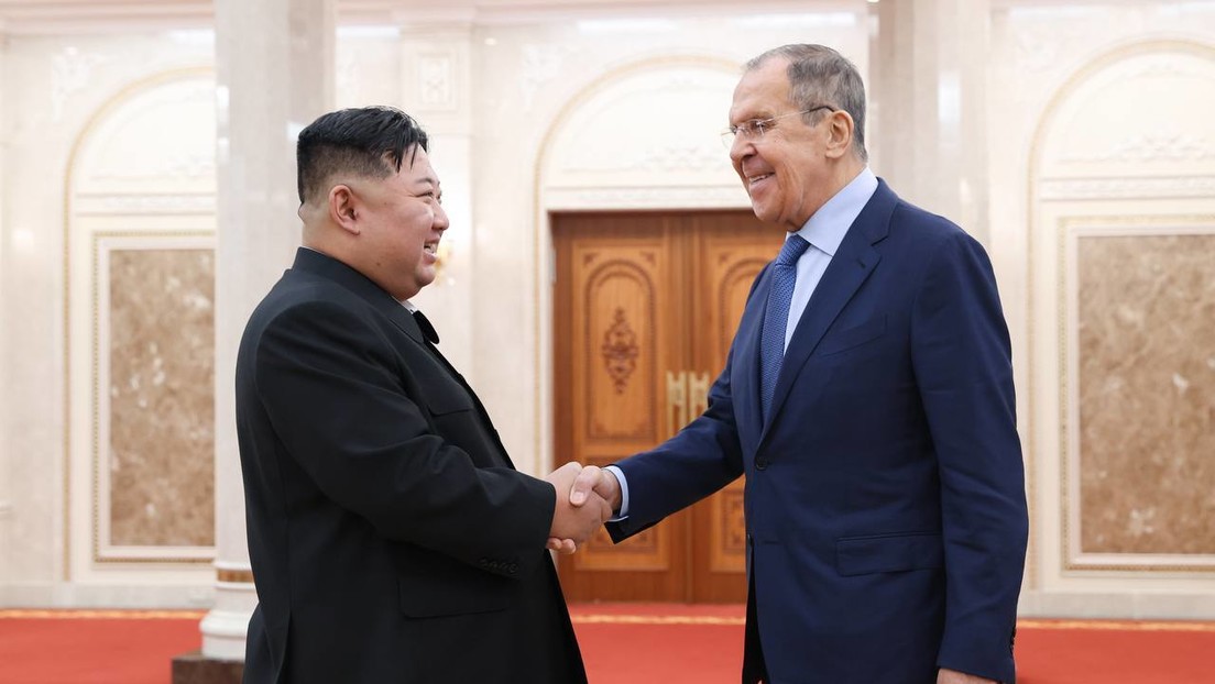 Lavrov se reúne con Kim Jong-un en Pionyang