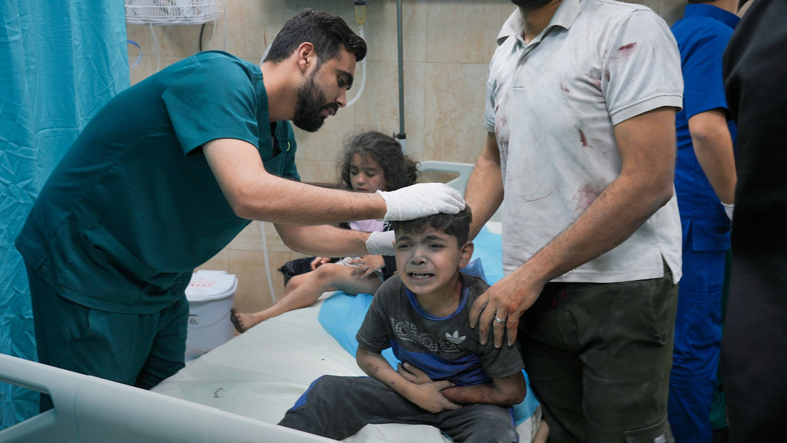 Cirujanos de Gaza se ven obligados a operar sin analgésicos