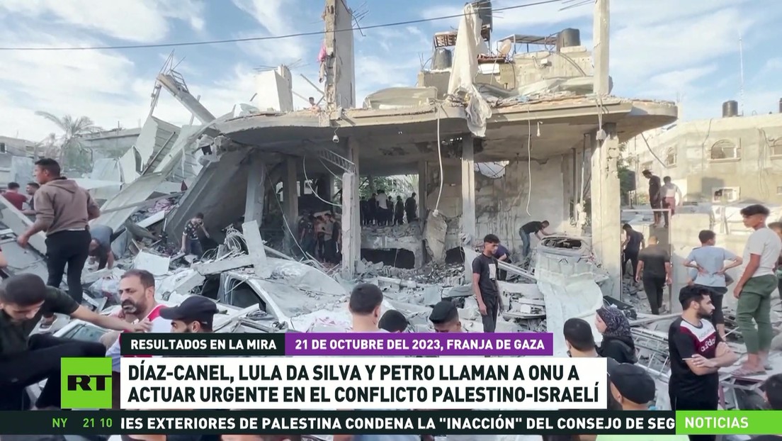 Cuba, Brasil y Colombia instan a la ONU a actuar de forma urgente en el conflicto palestino-israelí