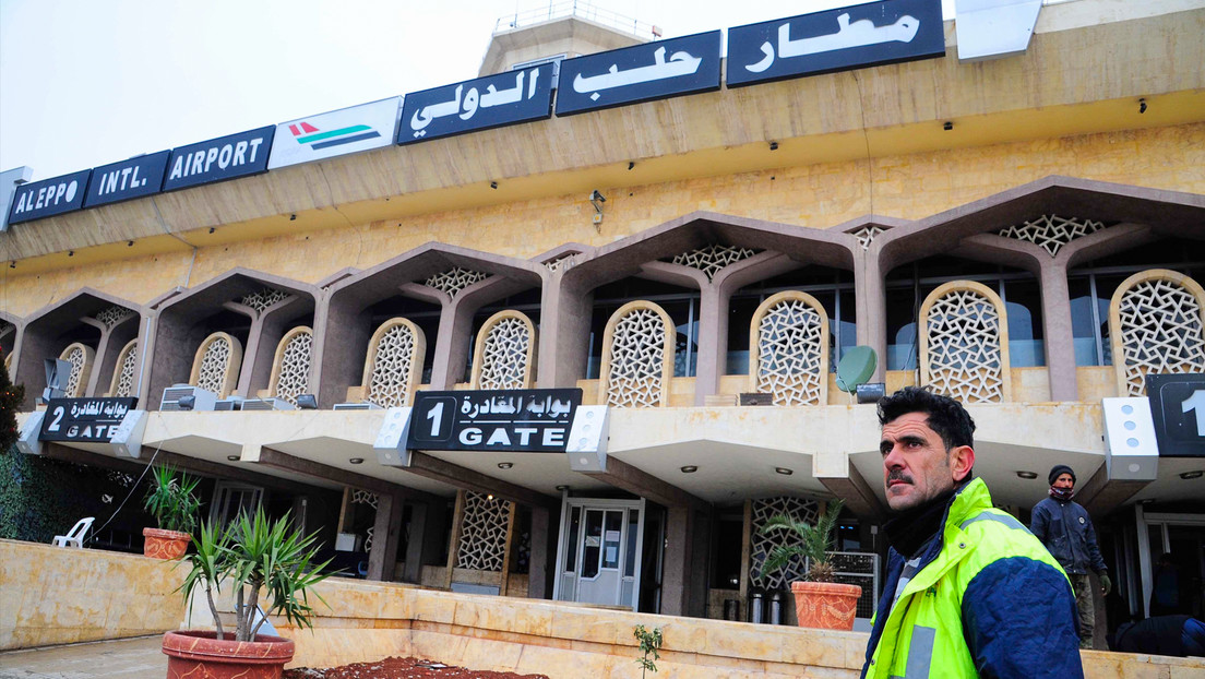 Reportan un nuevo ataque israelí contra el aeropuerto sirio de Alepo