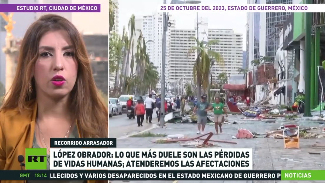 Al menos 27 muertos y varios desaparecidos en México por el paso del huracán Otis