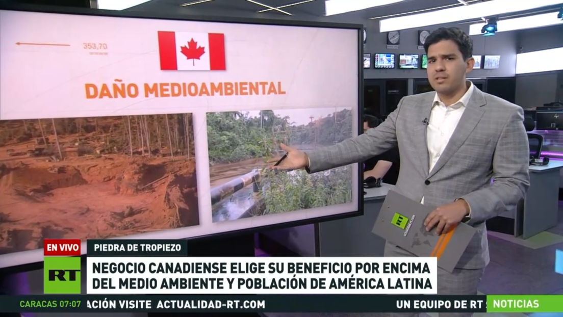 Negocio canadiense antepone sus beneficios sobre el medioambiente y la población de América Latina