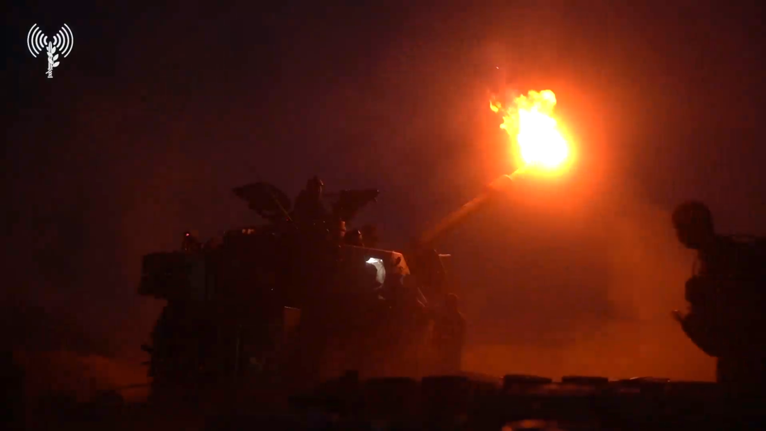 VIDEO: Formación militar combinada de Israel opera en la Franja de Gaza