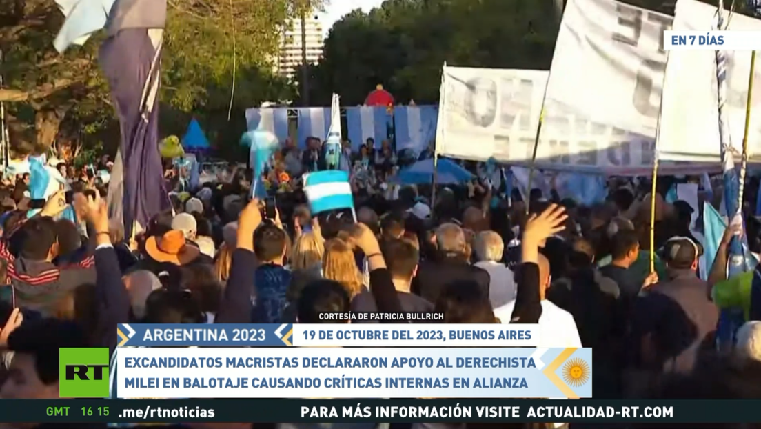 Se reorganiza el mapa político en Argentina de cara al balotaje que definirá al próximo presidente
