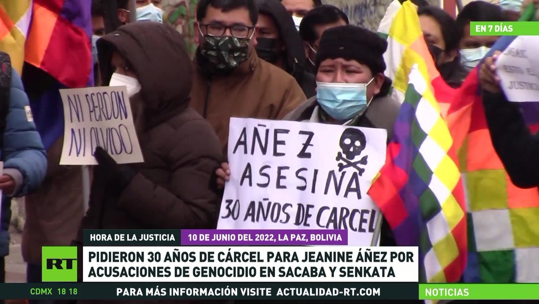 Fiscalía de Bolivia pidió 30 años de cárcel para Jeanine Áñez por cargos de genocidio