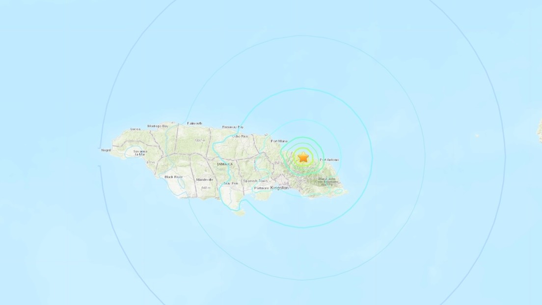 Sismo de magnitud 5,4 sacude la isla de Jamaica