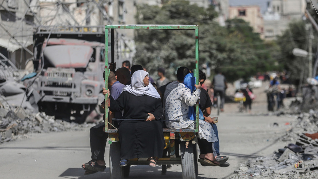 Israel prepara "un documento conceptual" para el traslado de los 2,3 millones de residentes de la Franja de Gaza a Egipto