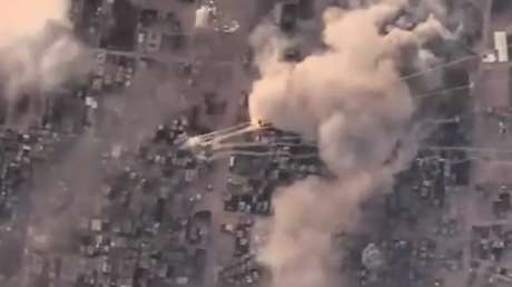VIDEO: Dron israelí capta el lanzamiento de cohetes de Hamás desde Gaza