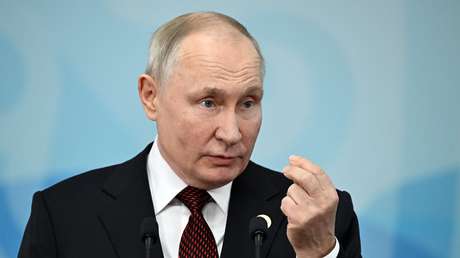 Putin comenta la presunta huella ucraniana de las armas de EE.UU. en posesión de Hamás