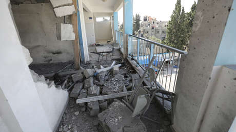 Consecuencias de un ataque israelí contra una escuela en Gaza operada por la ONU (VIDEO)