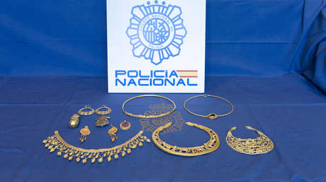 España incauta joyas de oro antiguas robadas de Ucrania por valor de más de 64 millones de dólares