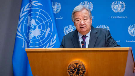 Guterres encara a Israel en Consejo de Seguridad de la ONU.
