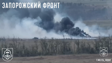 VIDEO: Tropas rusas destruyen dos vehículos blindados estadounidenses Stryker de Ucrania
