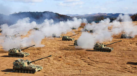 VIDEO: Impresionantes maniobras militares entre Corea del Sur y EE. UU.  653cb84359bf5b5bfc3600ca