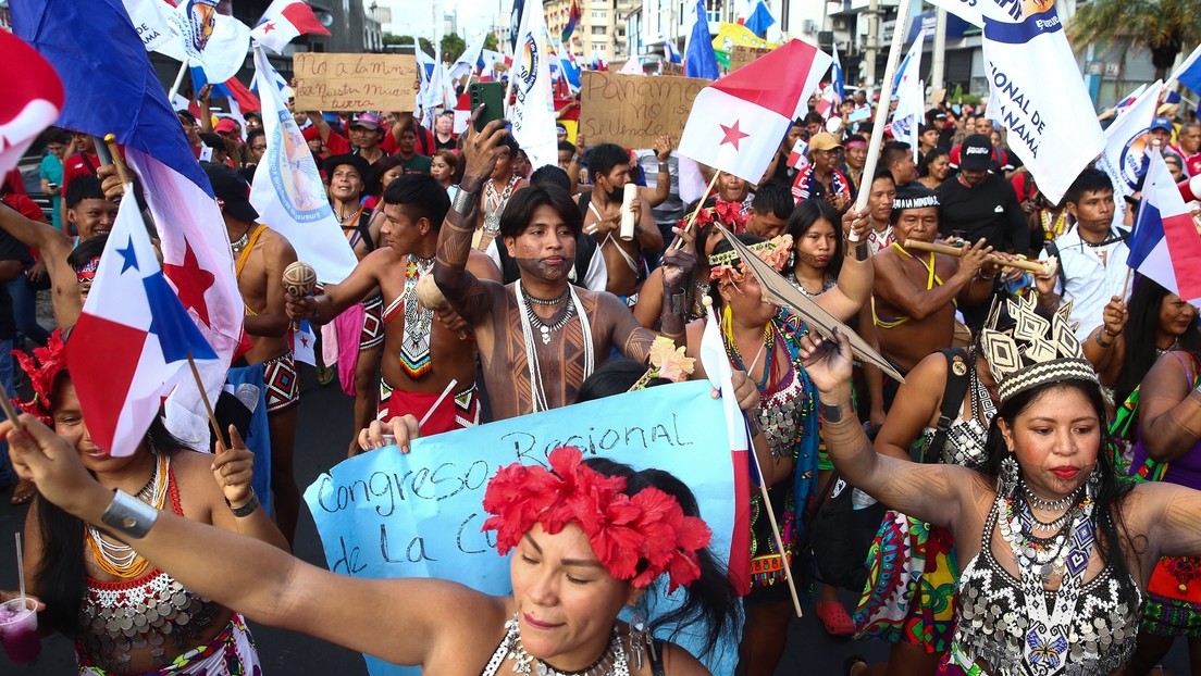 Bloqueos, protestas y denuncias de represión: Panamá enfrenta otra tensa jornada contra ley minera