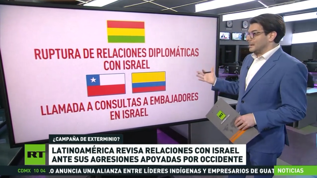 Latinoamérica revisa relaciones con Israel ante sus agresiones a Gaza apoyadas por Occidente