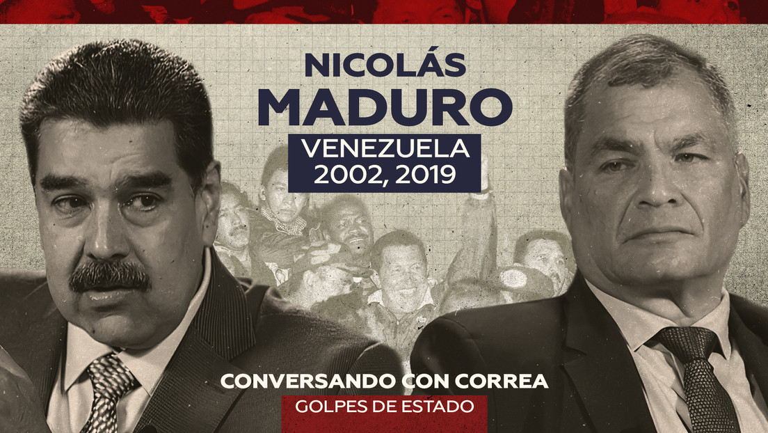 Nicolás Maduro a Rafael Correa: "En Venezuela se dio el primer golpe mediático de la historia de la humanidad"