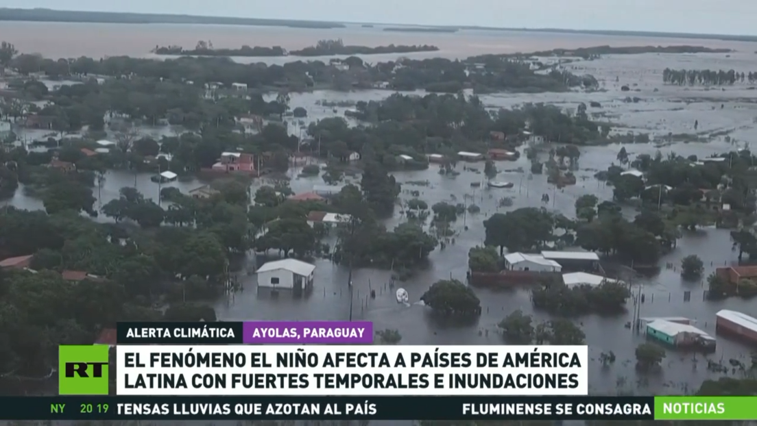 El fenómeno de El Niño afecta a países de América Latina con fuertes temporales e inundaciones