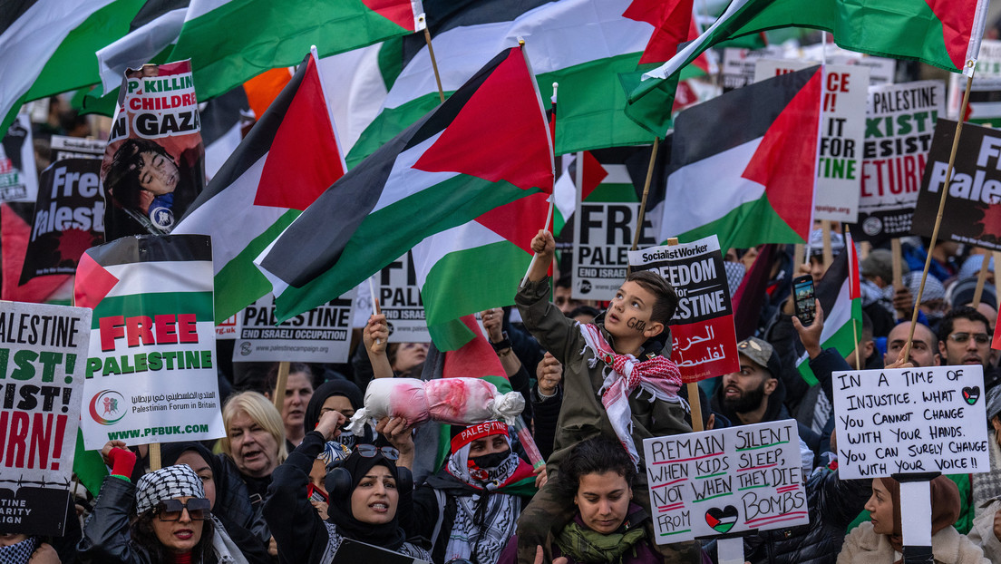 VIDEOS: Decenas de miles de personas protestan en solidaridad con Palestina alrededor del mundo