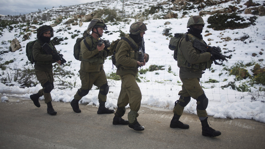 Israel prepara a sus tropas para combates invernales