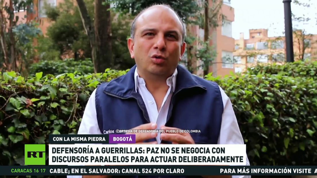 La Defensoría del Pueblo de Colombia critica a guerrillas por su postura sobre el proceso de paz