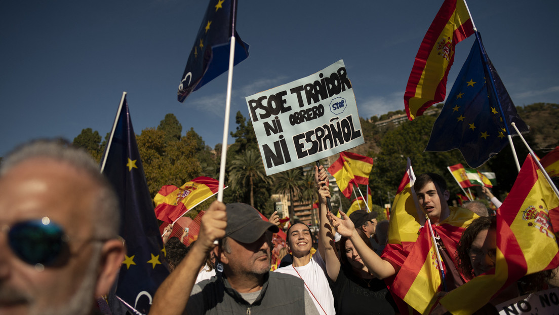 La derecha reaccionaria se moviliza por todos los frentes contra la amnistía en España