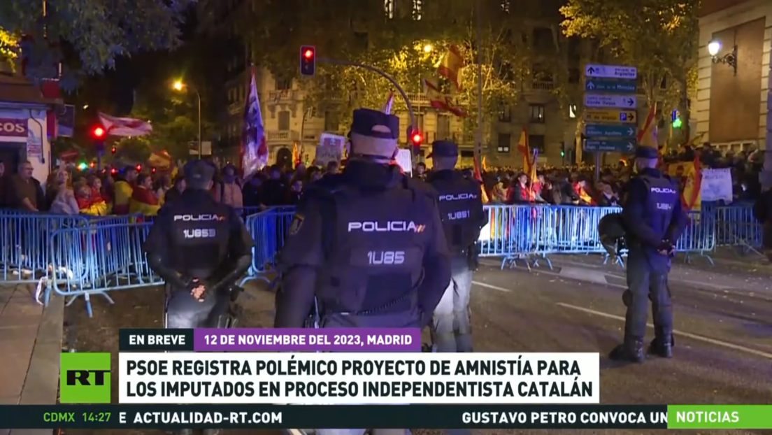 PSOE registra polémico proyecto de amnistía para los imputados en proceso independentista catalán