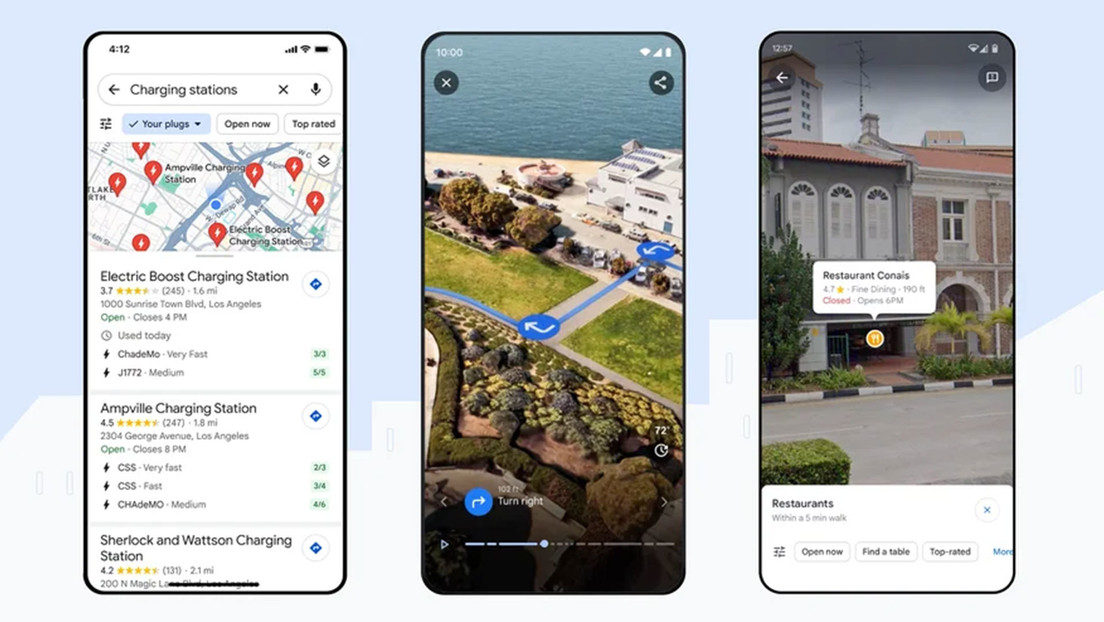 Actualizan Google Maps con 5 nuevas funciones basadas en inteligencia artificial