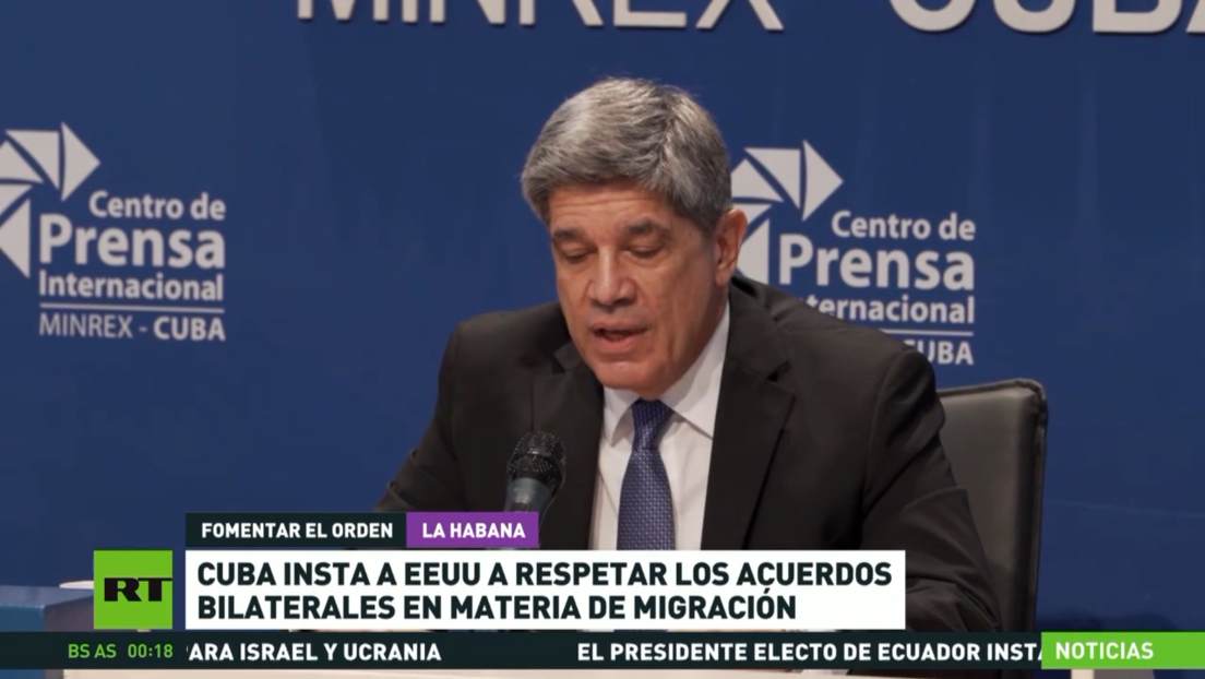 Cuba insta a EE.UU. a respetar los acuerdos bilaterales en materia de migración