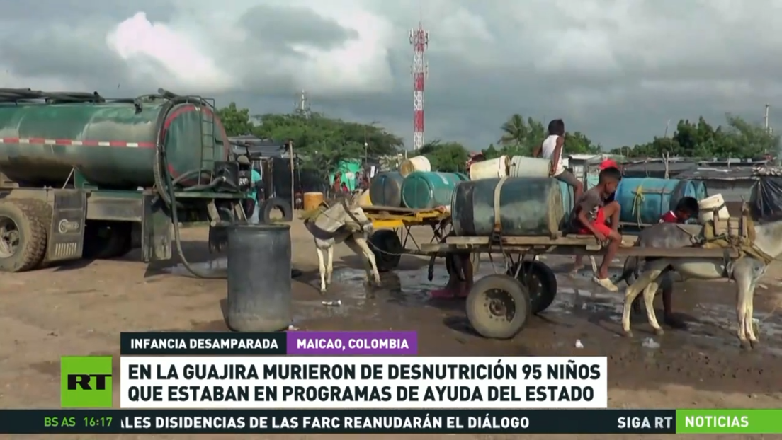 95 niños que estaban en programas de ayuda del Estado murieron por desnutrición en el departamento colombiano de La Guajira
