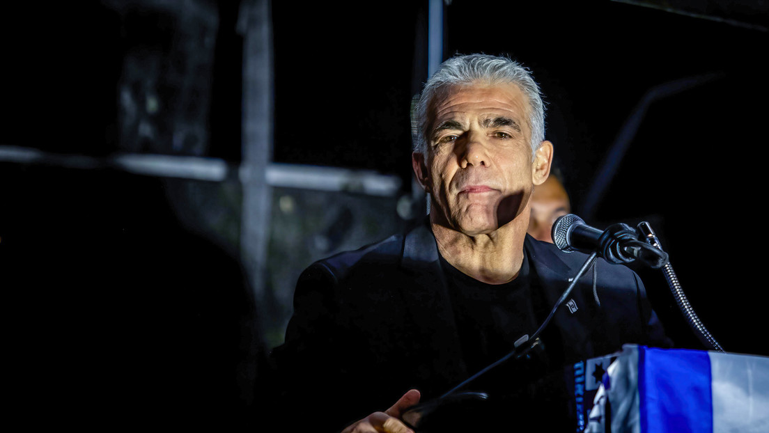 Yair Lapid, líder del partido de oposición en Israel