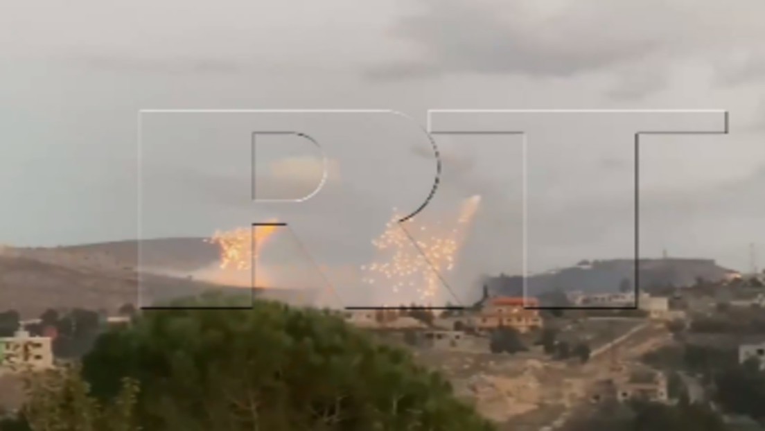 VIDEO: Bombardeos israelíes con fósforo blanco contra el Líbano