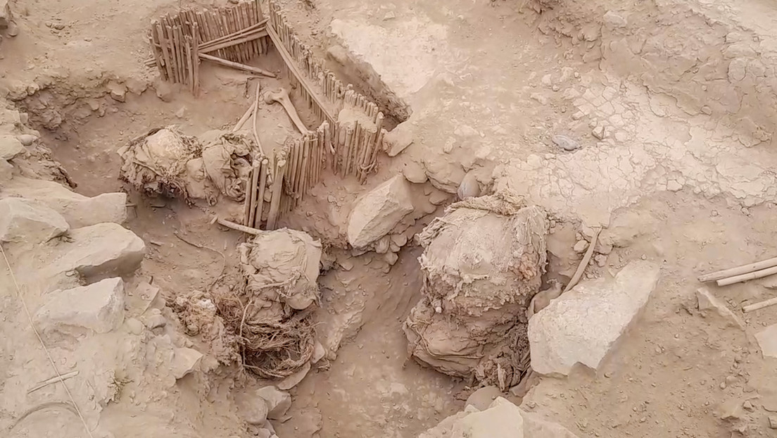 Descubren un grupo de momias de más de 1.000 años de antigüedad en Perú