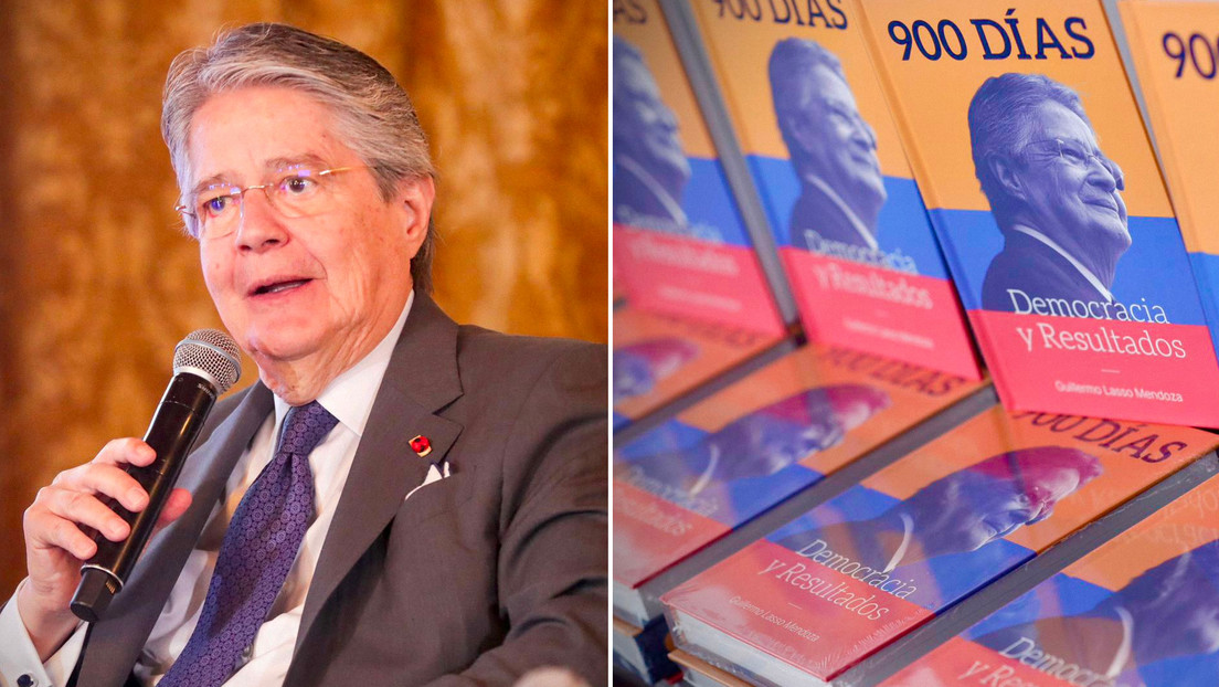 Lasso presenta un libro que resume los 900 días de su gestión en Ecuador y le llueven críticas
