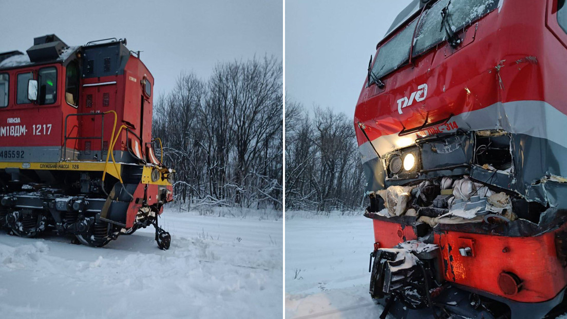 Dos trenes chocan en la provincia rusa de Uliánovsk