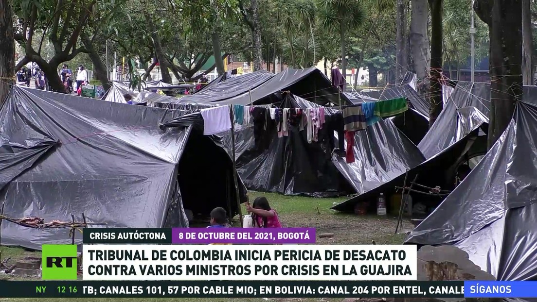 Tribunal de Colombia inicia una pericia por desacato contra varios ministros por crisis en La Guajira