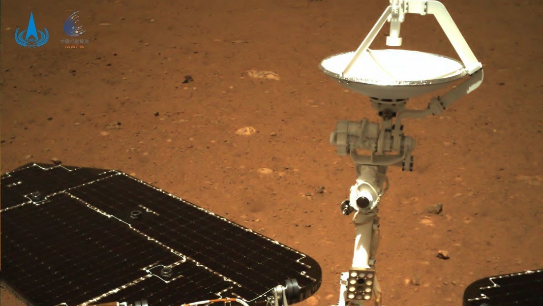 El róver chino Zhurong detecta misteriosas estructuras subterráneas en Marte