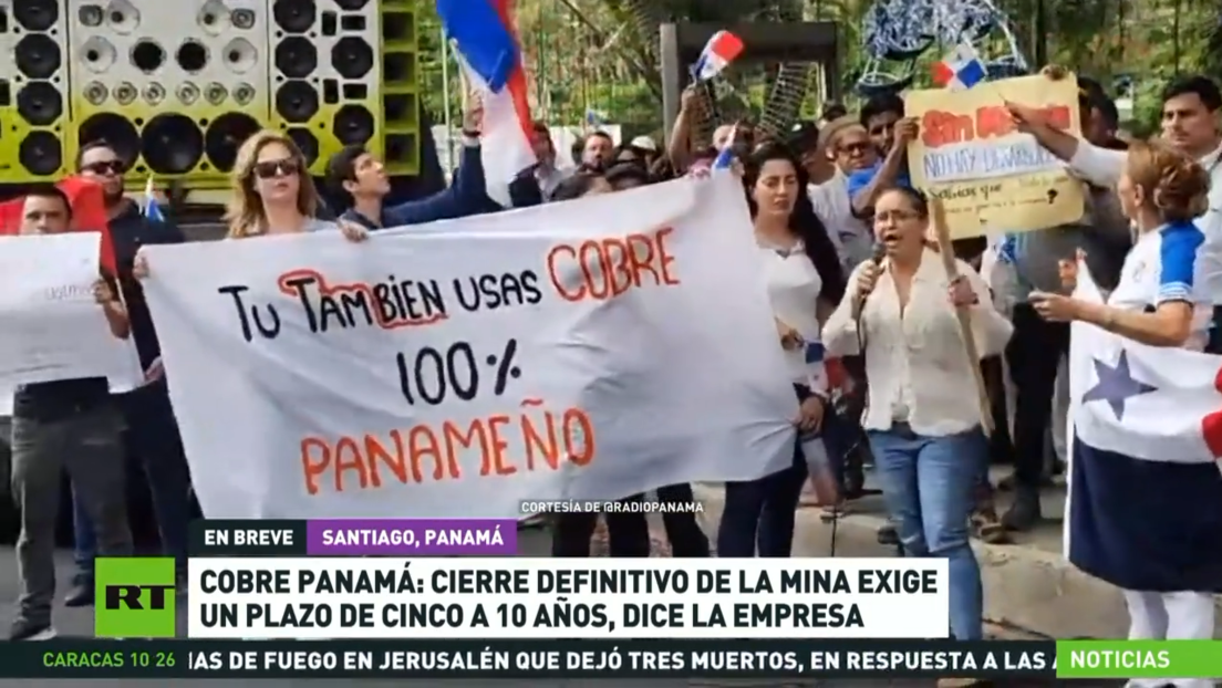 First Quantum: El cierre definitivo de la mina de cobre en Panamá exige un plazo de cinco a diez años