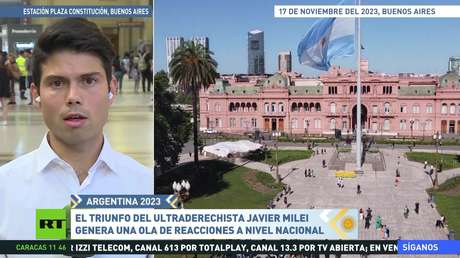 Argentinos, entre la celebración y la tristeza tras la victoria de Milei