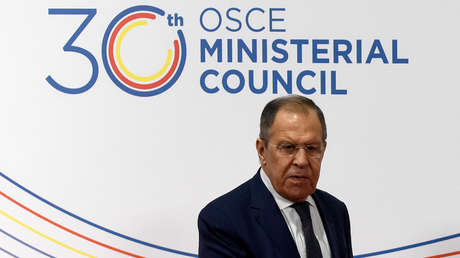 El ministro de Asuntos Exteriores del país, Serguéi Lavrov