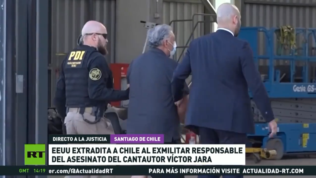 EE.UU. extradita a Chile al exmilitar responsable del asesinato del cantautor Víctor Jara