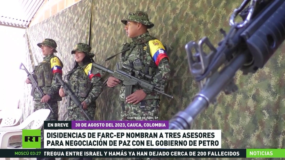 Disidencias de las FARC nombran tres asesores para negociación de paz con el Gobierno de Petro