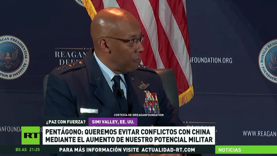 EE.UU. quiere evitar conflictos con China mediante el aumento de su potencial militar, dice el Pentágono