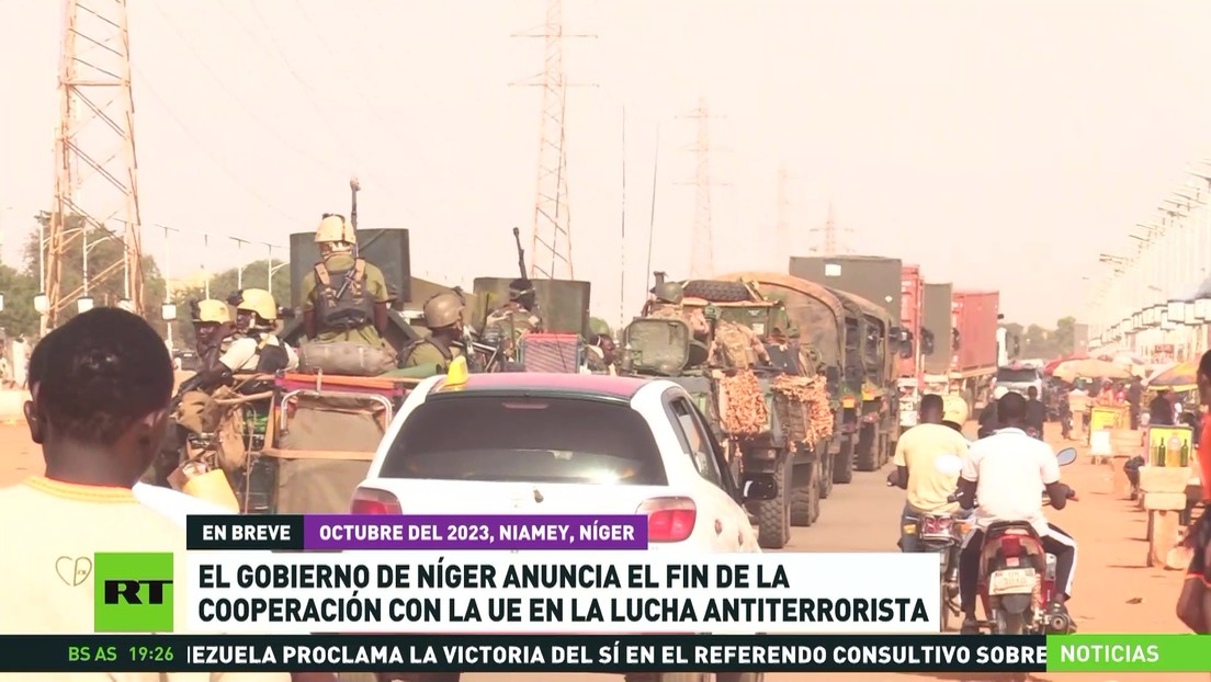 Níger pone fin a la cooperación con la Unión Europea en la lucha antiterrorista