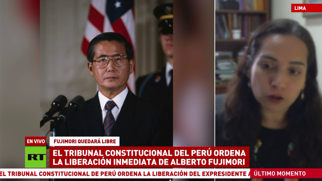 Experta: La decisión del TC de Perú sobre Fujimori vulnera los estándares internacionales de DD.HH.