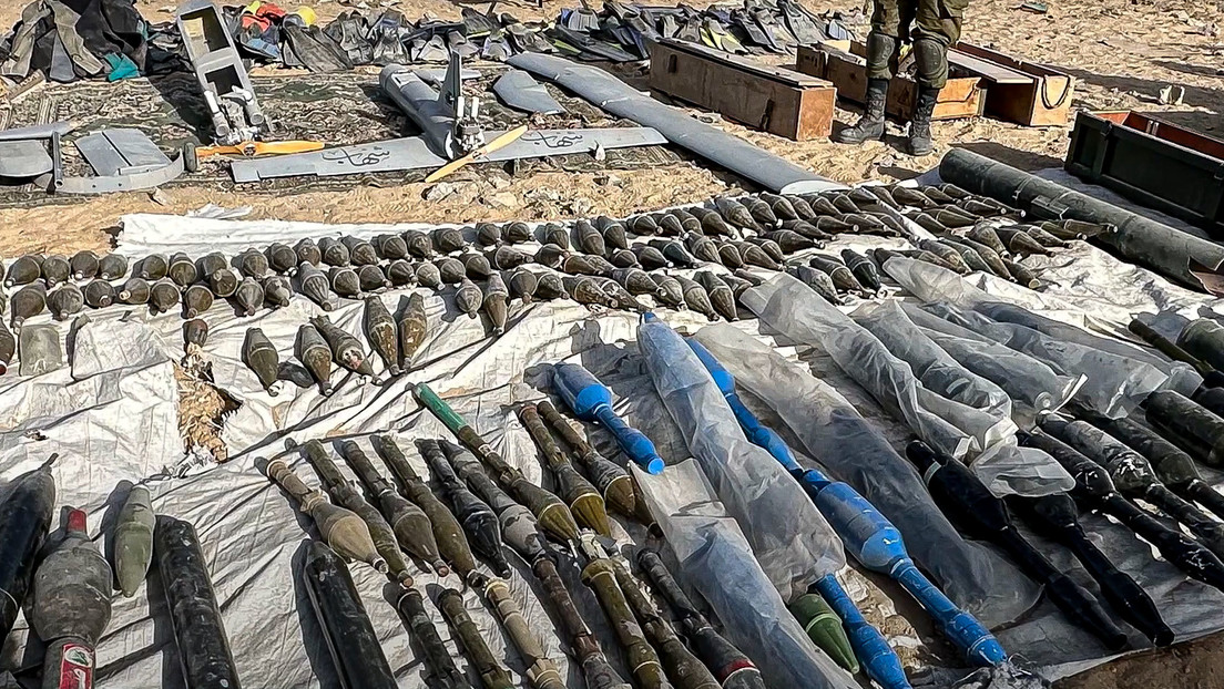 El Ejército israelí halla en Gaza uno de los depósitos de armas más grandes